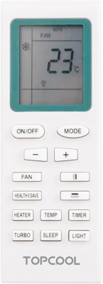 Сплит-система TOPCOOL TR-07SBST1 (Sharbo, компр GMCC)