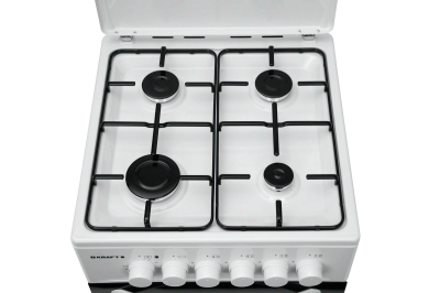 Плита газовая KRAFT KF-FSK5302EW белый