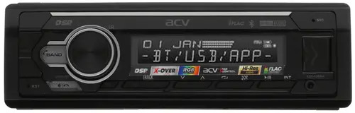 Автомагнитола USB/SD ACV ADX-905BM 1DIN 4x50Вт