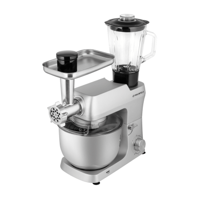 Кухонный комбайн MAUNFELD MF-421S PRO серебристый