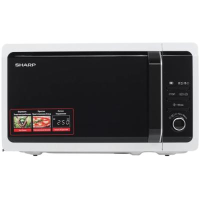 Микроволновая Печь Sharp R-2852RW белый/черный
