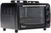 Мини-печь Великие Реки Днепр-1  (30л) 3300w /черный <2 КОНФОРКИ>