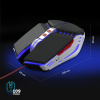 Мышь OKLICK 999G TOMAHAWK черный оптическая (3200dpi) USB (8but)