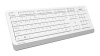 Клавиатура + мышь A4TECH Fstyler FG1010S белый/серый белый/серый USB беспроводная Multimedia (FG1010S WHITE)