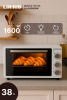 Мини-печь LUMUS LU-O03800W  (1600w /38л/внутр.подсветка)  белый