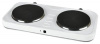 Плита  настольная электрическая BLACKTON Bt HP217W белый (2 конф, чугун)