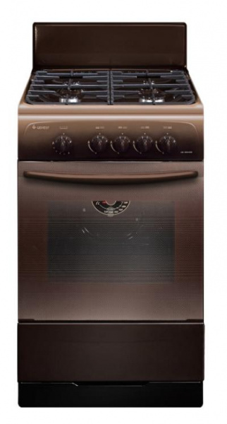 Плита газовая GEFEST CG 50М02 К83 коричневый (без крышки, реш.чугун)