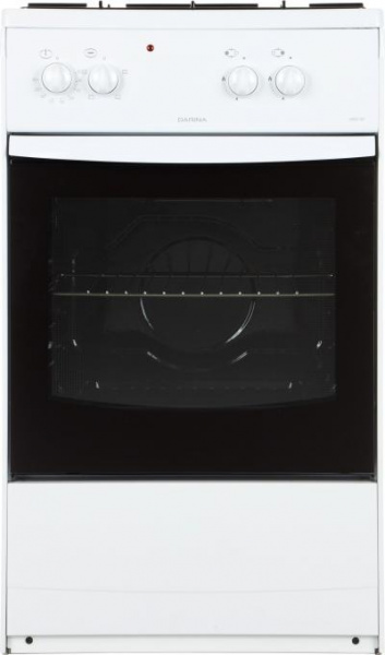 Плита комбинированная DARINA S KM 521 300 W белый (двухконфорочная,без крышки)