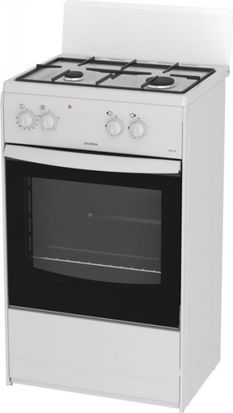 Плита комбинированная DARINA S KM 521 300 W белый (двухконфорочная,без крышки)