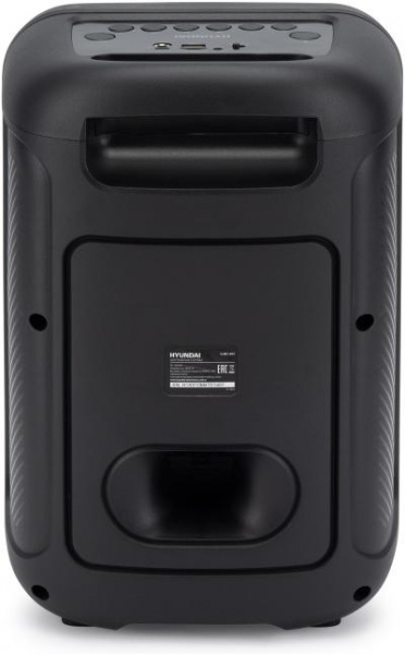 Минисистема HYUNDAI H-MC1204 черный 10Вт FM USB BT micro SD