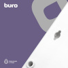 Сетевой фильтр BURO BU-SP5_USB_2A-W 5м (6 розеток) белый (коробка)