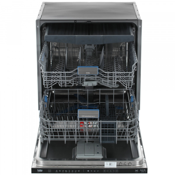 Встраиваемая посудомоечная машина 60см BEKO BDIN38530A белый (15 компл,3 корз., сенсор,луч )