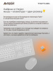 Мышь A4Tech Fstyler FG20 пепельный/синий оптическая (2000dpi) беспроводная USB для ноутбука (4but)