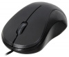 Мышь OKLICK 115S черный оптическая (800dpi) USB для ноутбука