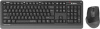 Клавиатура + мышь A4TECH Fstyler FGS1035Q черный/серый черный/серый USB беспроводная Multimedia (FGS1035Q GREY)