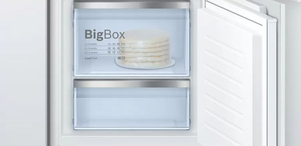 Встраиваемый холодильник BOSCH KIS87AF30U белый