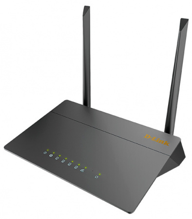 Wi-Fi роутер D-Link DIR-615/GFRU (DIR-615/GFRU/R2A) N300 1000BASE-X SFP черный
