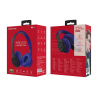 Наушники полноразмерные BOROFONE BO4, Charming rhyme, bluetooth, microSD, AUX, синий (6931474709905)